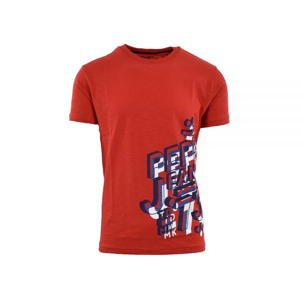 Pepe Jeans T-Shirt Κόκκινο