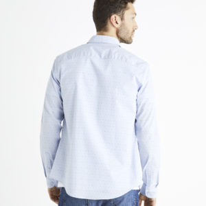 chemise-slim-100-coton-bleu-clair-1109689-4-product