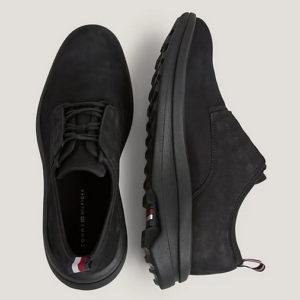 Screenshot 2023-08-19 at 12-17-44 Nubuck Leather Hybrid Chunky Trainer Shoes BLACK Tommy Hilfiger