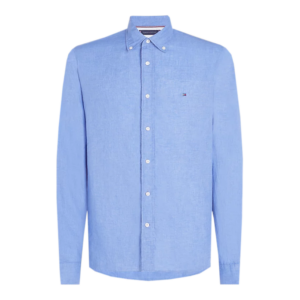 Screenshot 2024-03-21 at 13-20-56 Pigment Dyed Linen Regular Fit Shirt Blue Tommy Hilfiger
