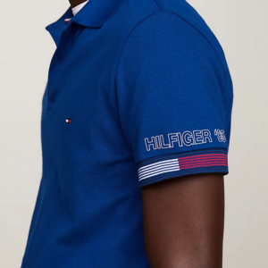 Screenshot 2024-03-21 at 13-24-51 Slim Fit Contrast Cuff Polo Blue Tommy Hilfiger
