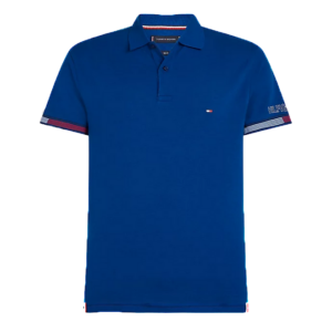 Screenshot 2024-03-21 at 13-25-37 Slim Fit Contrast Cuff Polo Blue Tommy Hilfiger